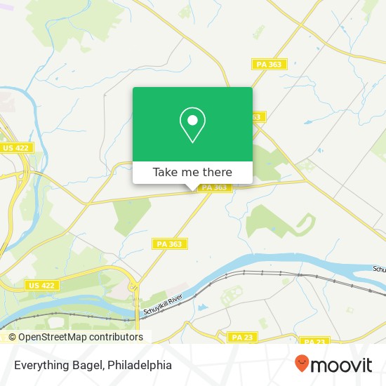 Mapa de Everything Bagel