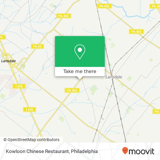 Kowloon Chinese Restaurant map