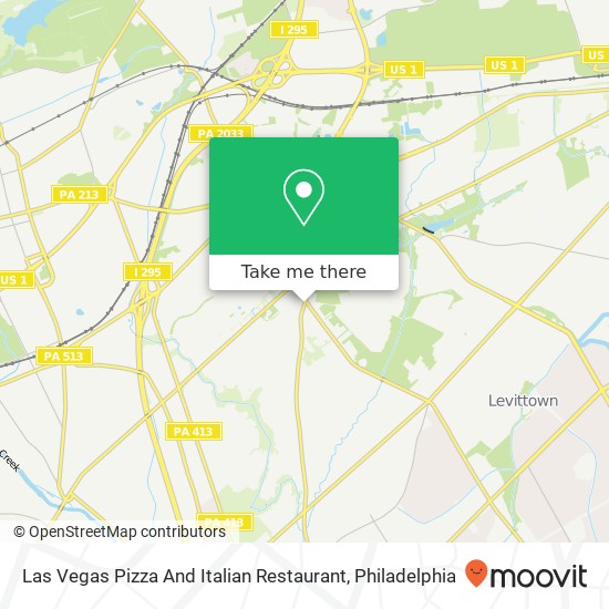 Las Vegas Pizza And Italian Restaurant map