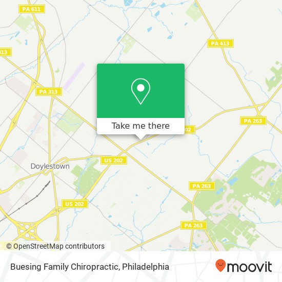 Buesing Family Chiropractic map