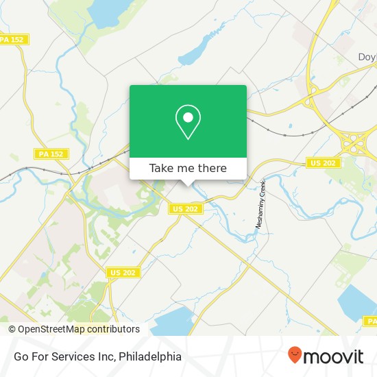 Go For Services Inc map