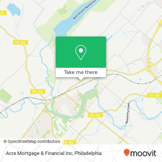 Acre Mortgage & Financial Inc map