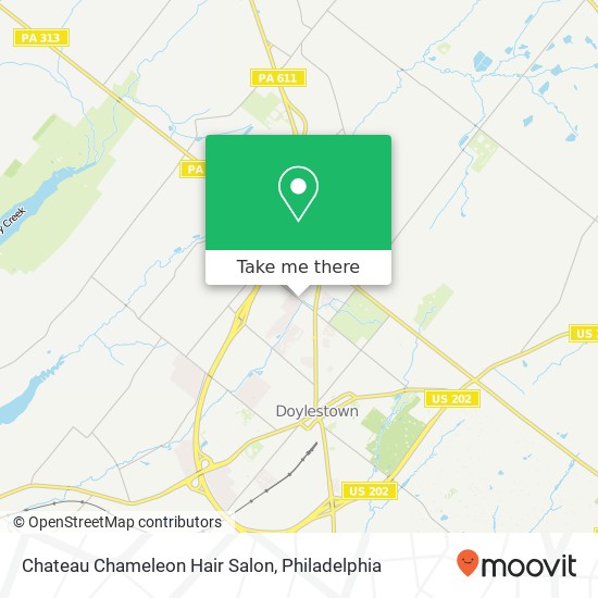 Chateau Chameleon Hair Salon map