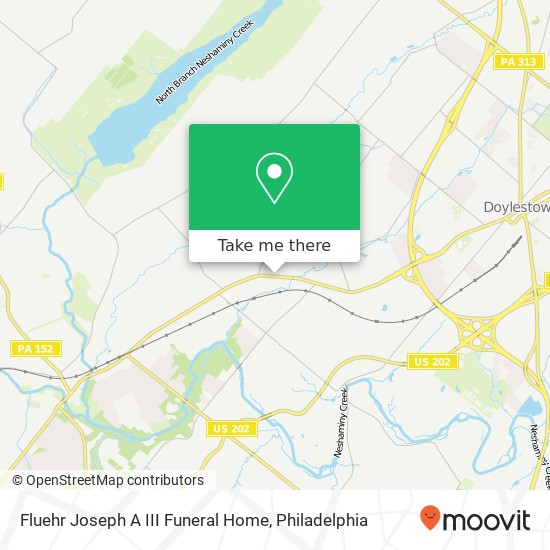 Mapa de Fluehr Joseph A III Funeral Home