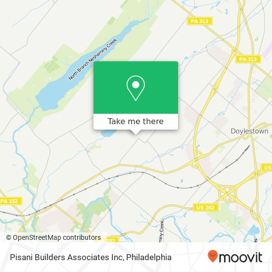 Pisani Builders Associates Inc map