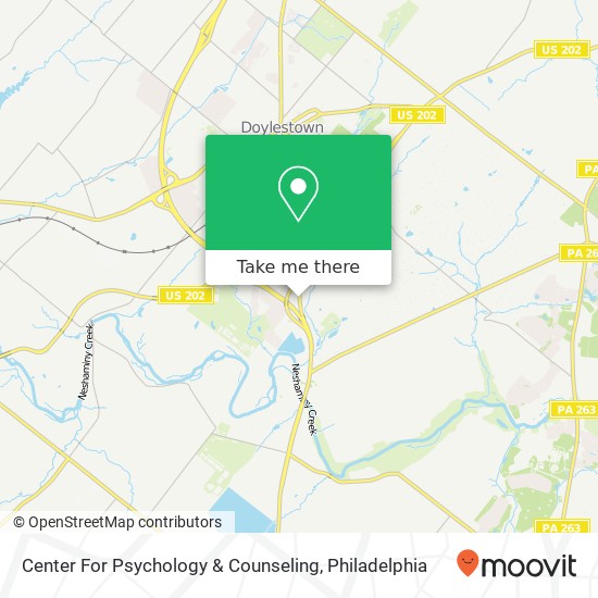 Center For Psychology & Counseling map