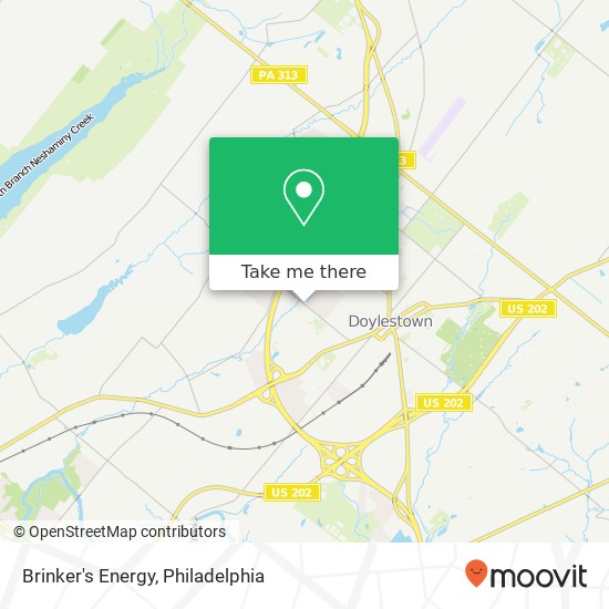 Mapa de Brinker's Energy