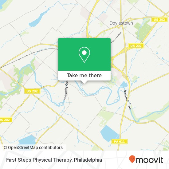 First Steps Physical Therapy map