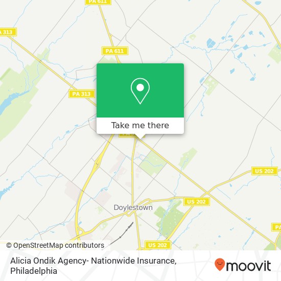 Alicia Ondik Agency- Nationwide Insurance map