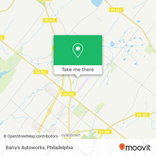 Barry's Autoworks map