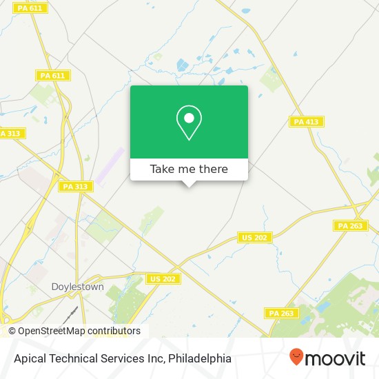 Apical Technical Services Inc map