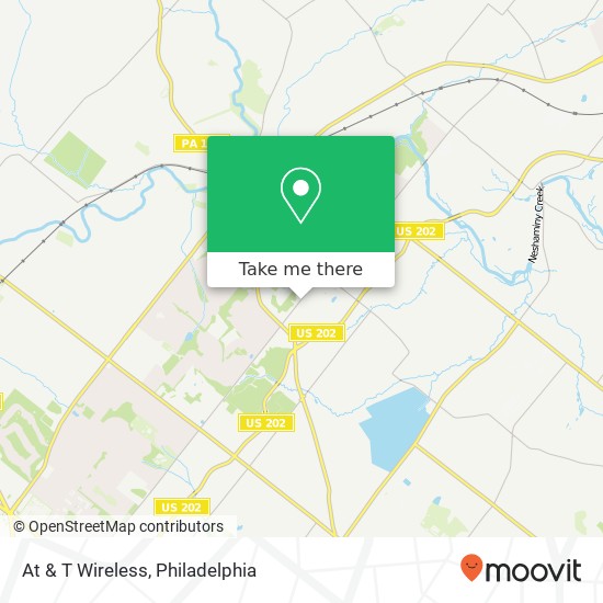 At & T Wireless map