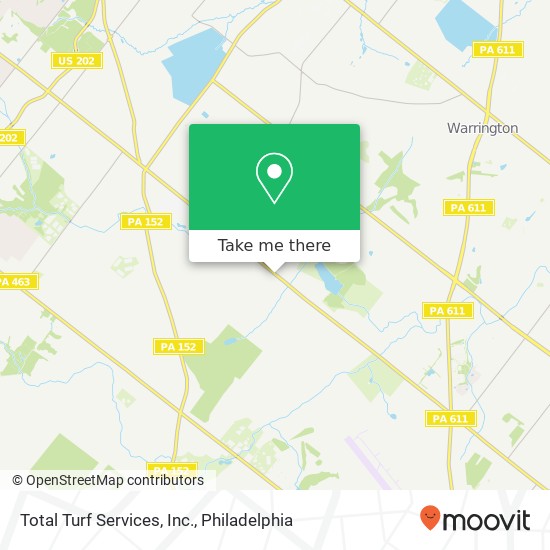 Total Turf Services, Inc. map