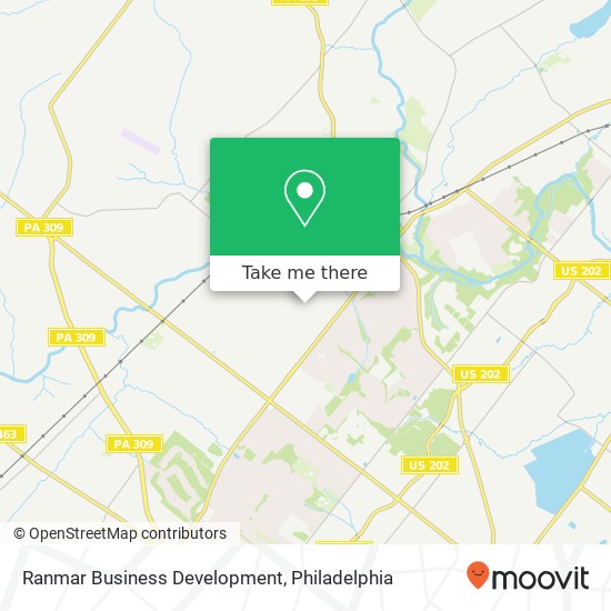 Ranmar Business Development map