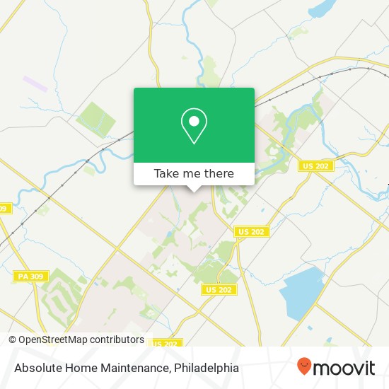 Absolute Home Maintenance map