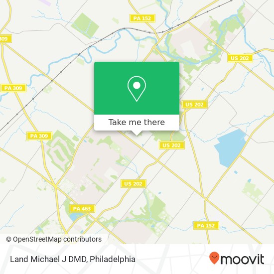 Land Michael J DMD map