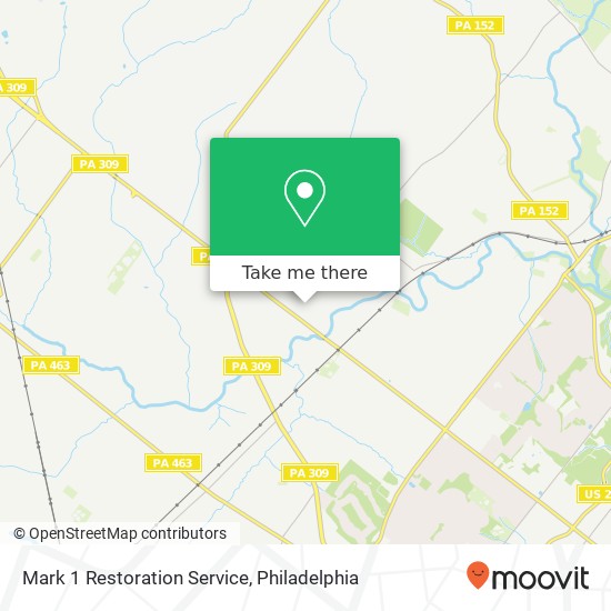 Mark 1 Restoration Service map