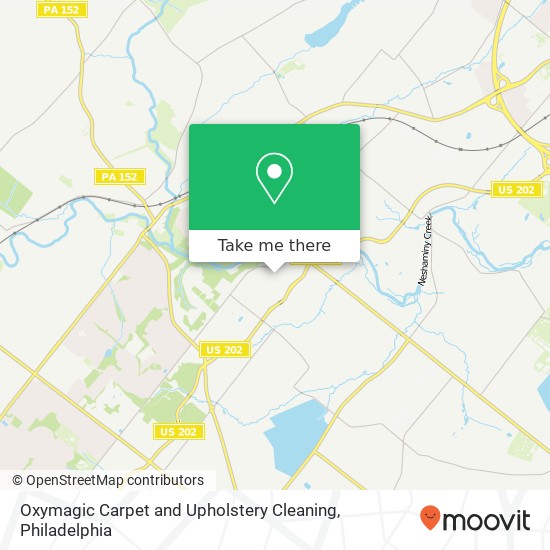 Mapa de Oxymagic Carpet and Upholstery Cleaning