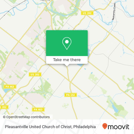 Pleasantville United Church of Christ map