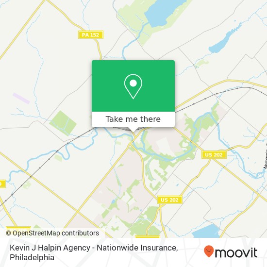 Kevin J Halpin Agency - Nationwide Insurance map