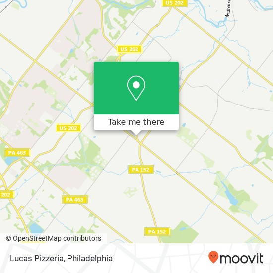 Mapa de Lucas Pizzeria