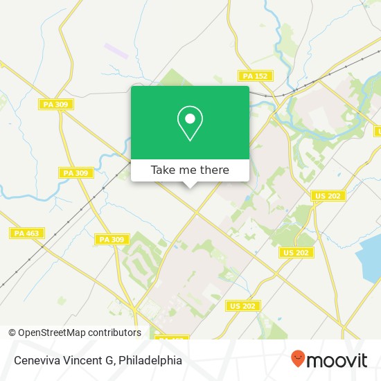 Ceneviva Vincent G map
