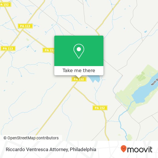 Mapa de Riccardo Ventresca Attorney