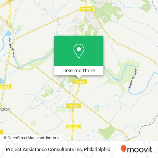 Project Assistance Consultants Inc map