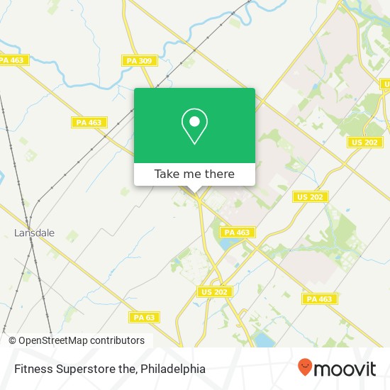 Fitness Superstore the map