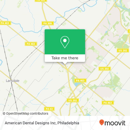 American Dental Designs Inc map