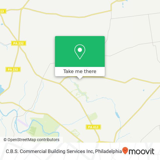 C.B.S. Commercial Building Services Inc map