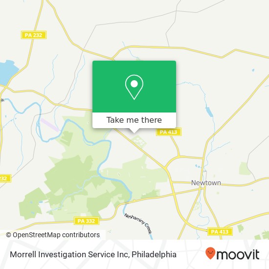 Mapa de Morrell Investigation Service Inc