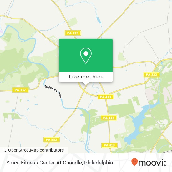 Mapa de Ymca Fitness Center At Chandle