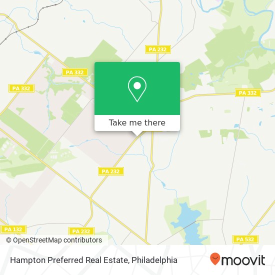 Hampton Preferred Real Estate map