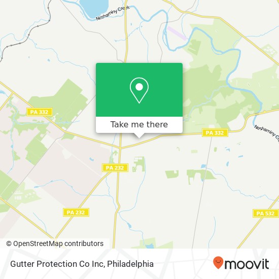 Mapa de Gutter Protection Co Inc