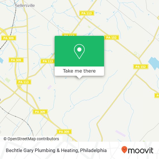 Mapa de Bechtle Gary Plumbing & Heating