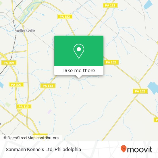 Mapa de Sanmann Kennels Ltd