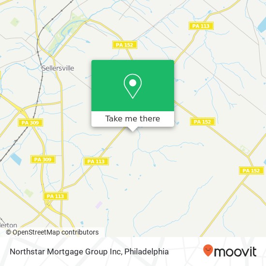 Northstar Mortgage Group Inc map