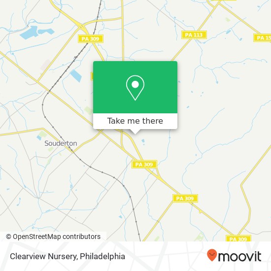 Clearview Nursery map