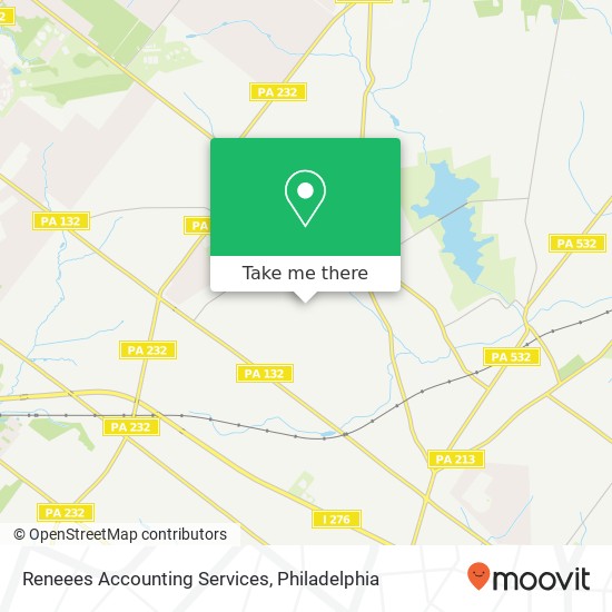 Reneees Accounting Services map