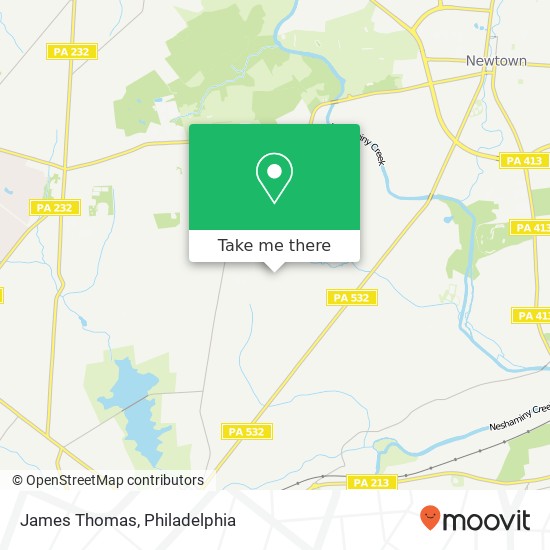 Mapa de James Thomas