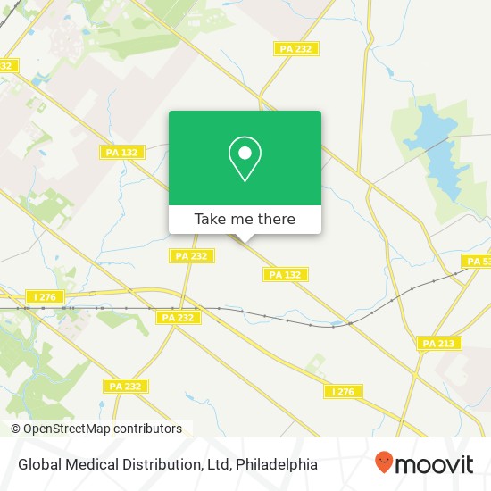 Mapa de Global Medical Distribution, Ltd