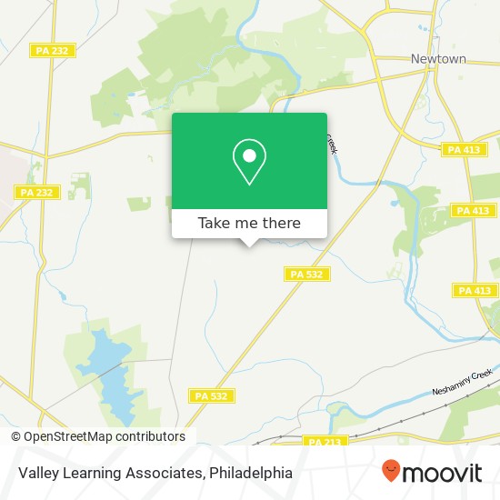 Valley Learning Associates map