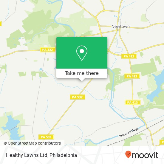 Healthy Lawns Ltd map