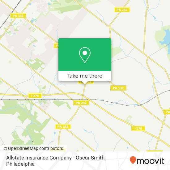 Mapa de Allstate Insurance Company - Oscar Smith