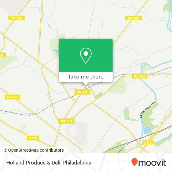 Mapa de Holland Produce & Deli