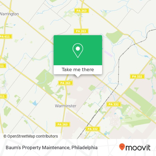 Mapa de Baum's Property Maintenance