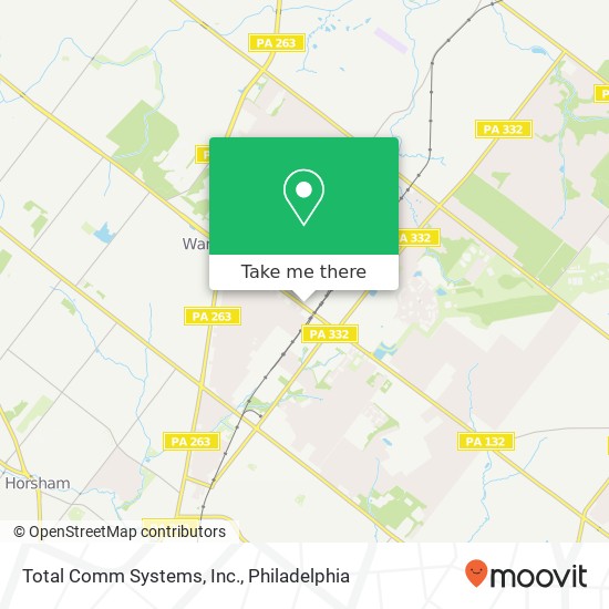 Mapa de Total Comm Systems, Inc.