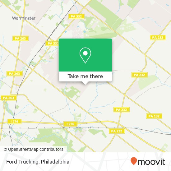 Ford Trucking map