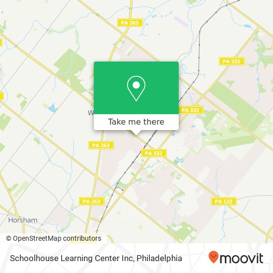 Schoolhouse Learning Center Inc map